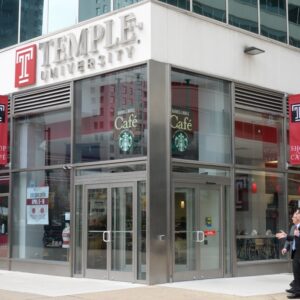 Temple University Lobby, Bookstore, and Cafe